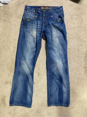 ASAP Akomks Small Armspatrol Graphic Embellished Jeans